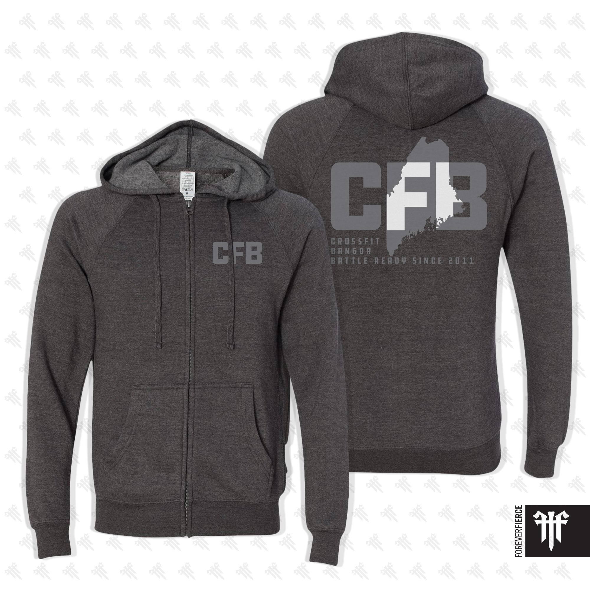 CrossFit Bangor September 2025 Full-Zip Hoodie