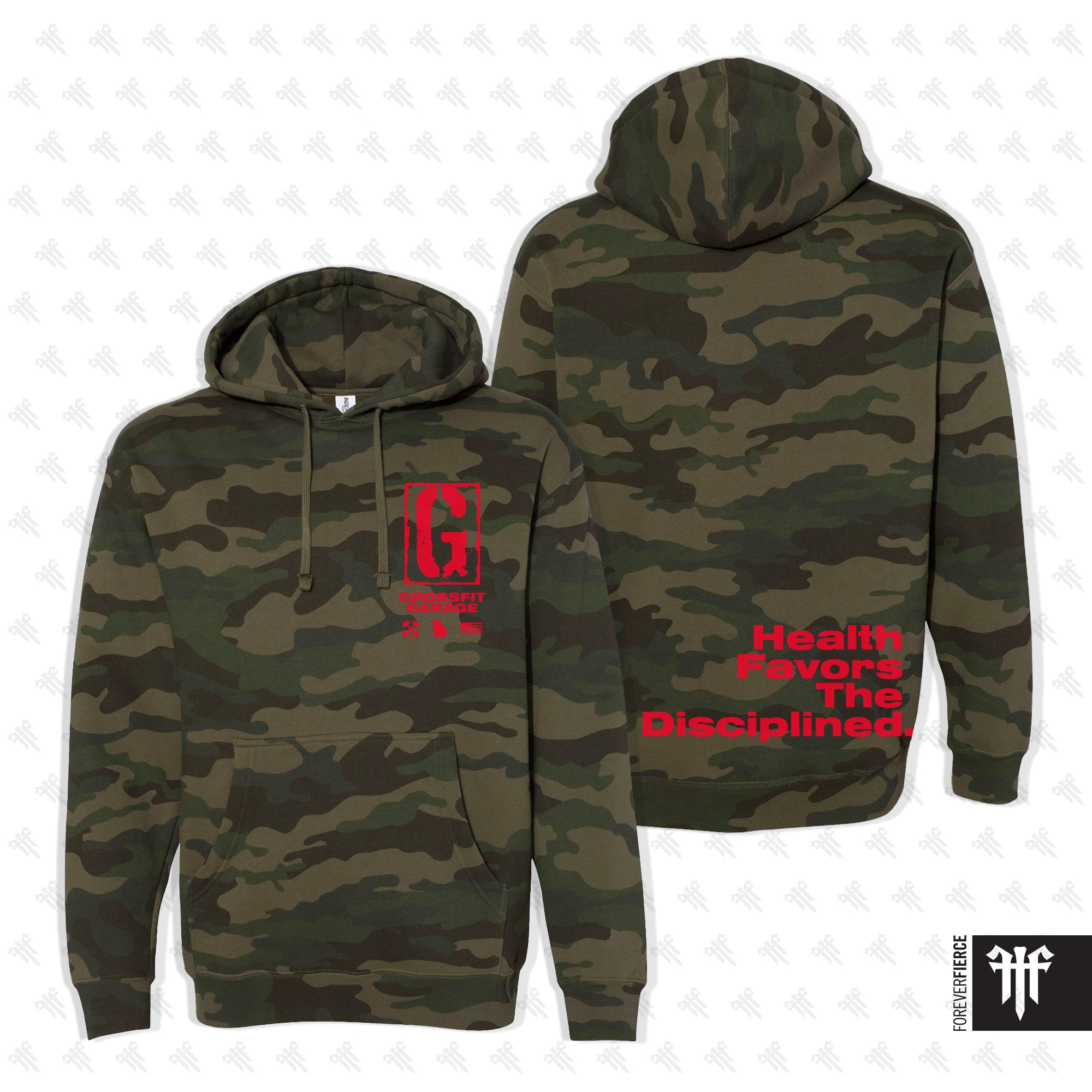CrossFit Garage August 2025 Pullover Hoodie