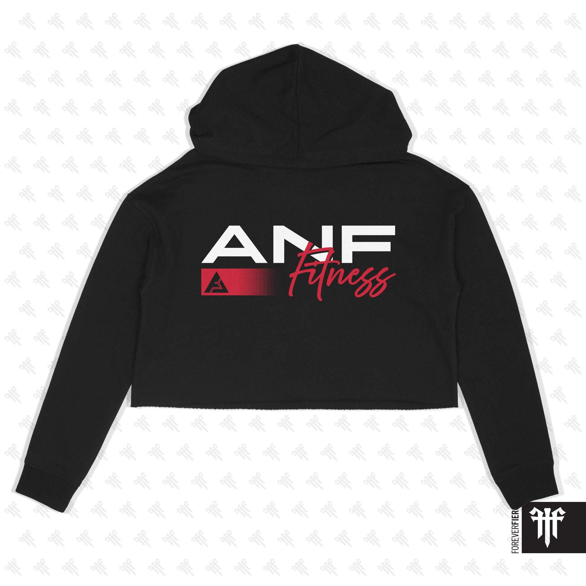 ANF Fitness East Granby February 2025 Womens Crop Hoodie