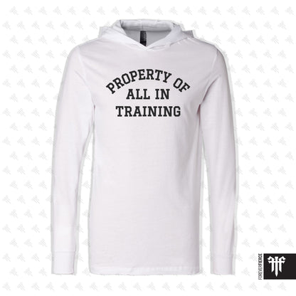 All In Training Myrtle Beach September 2025 Longsleeve Hooded Shirt