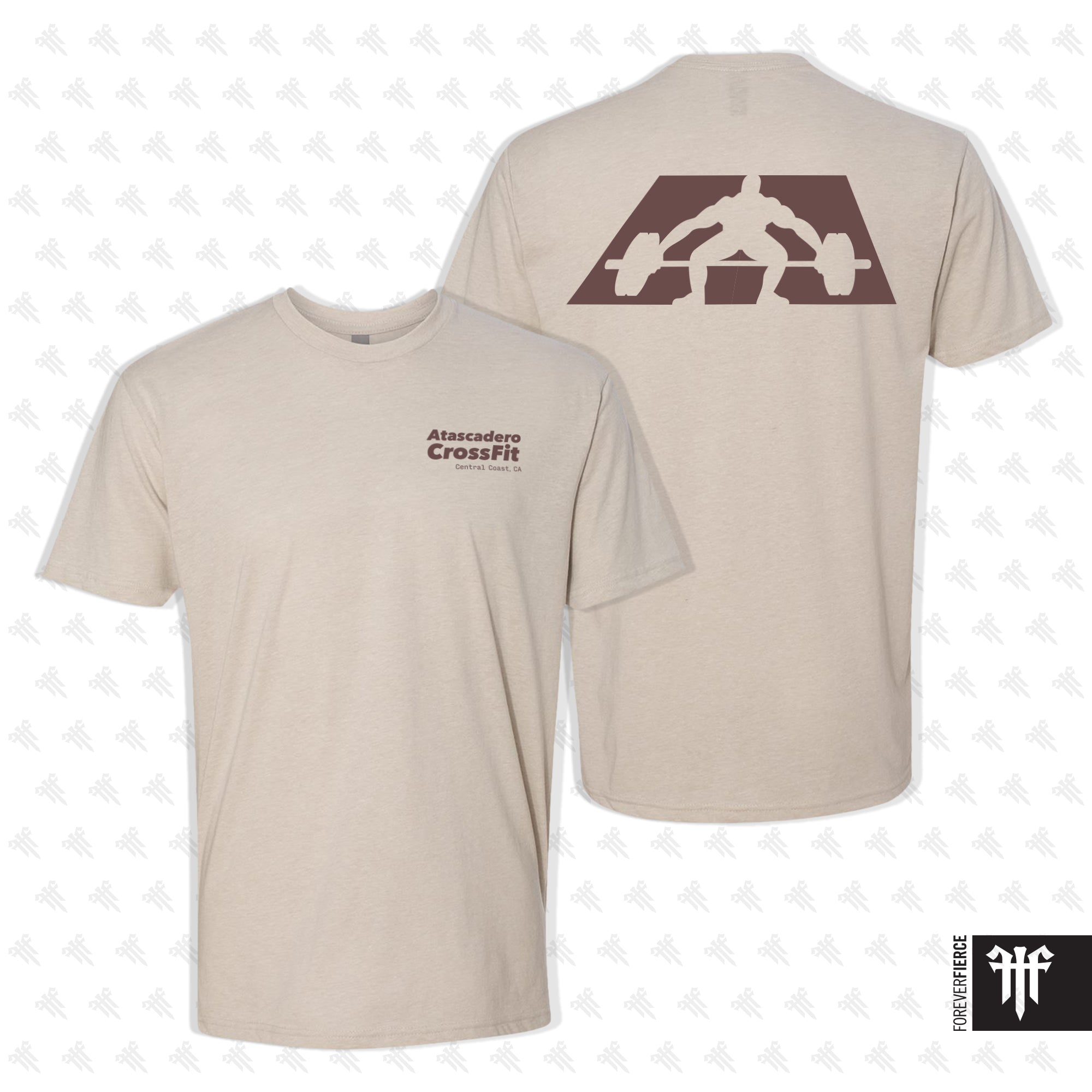 Atascadero CrossFit September 2025 Tan Tee