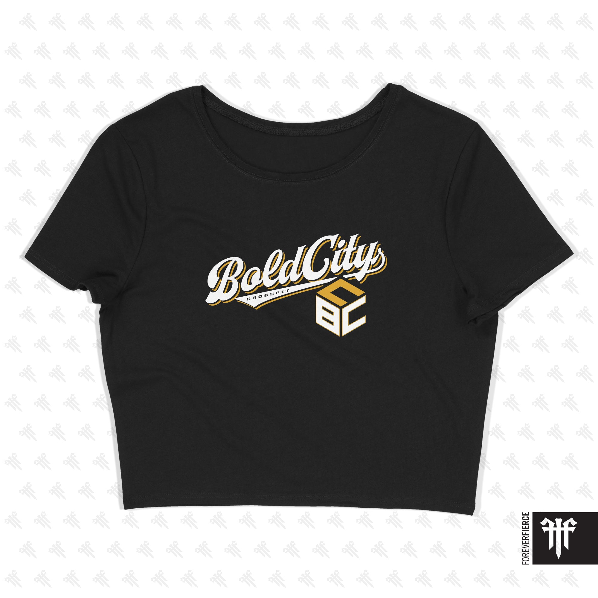 Bold City CrossFit August 2025 Womens Crop Tee