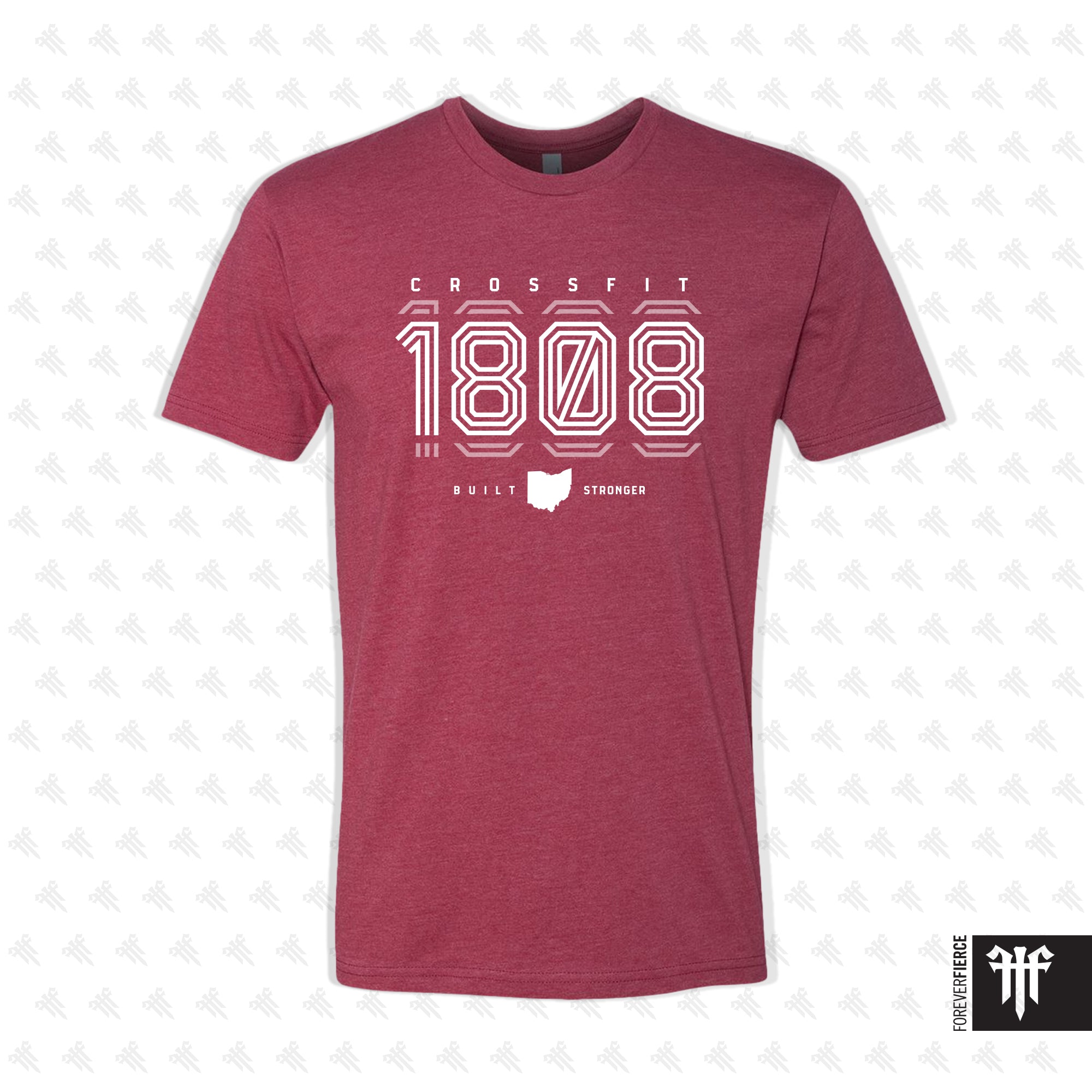 CrossFit 1808 August 2025 Mens Tee