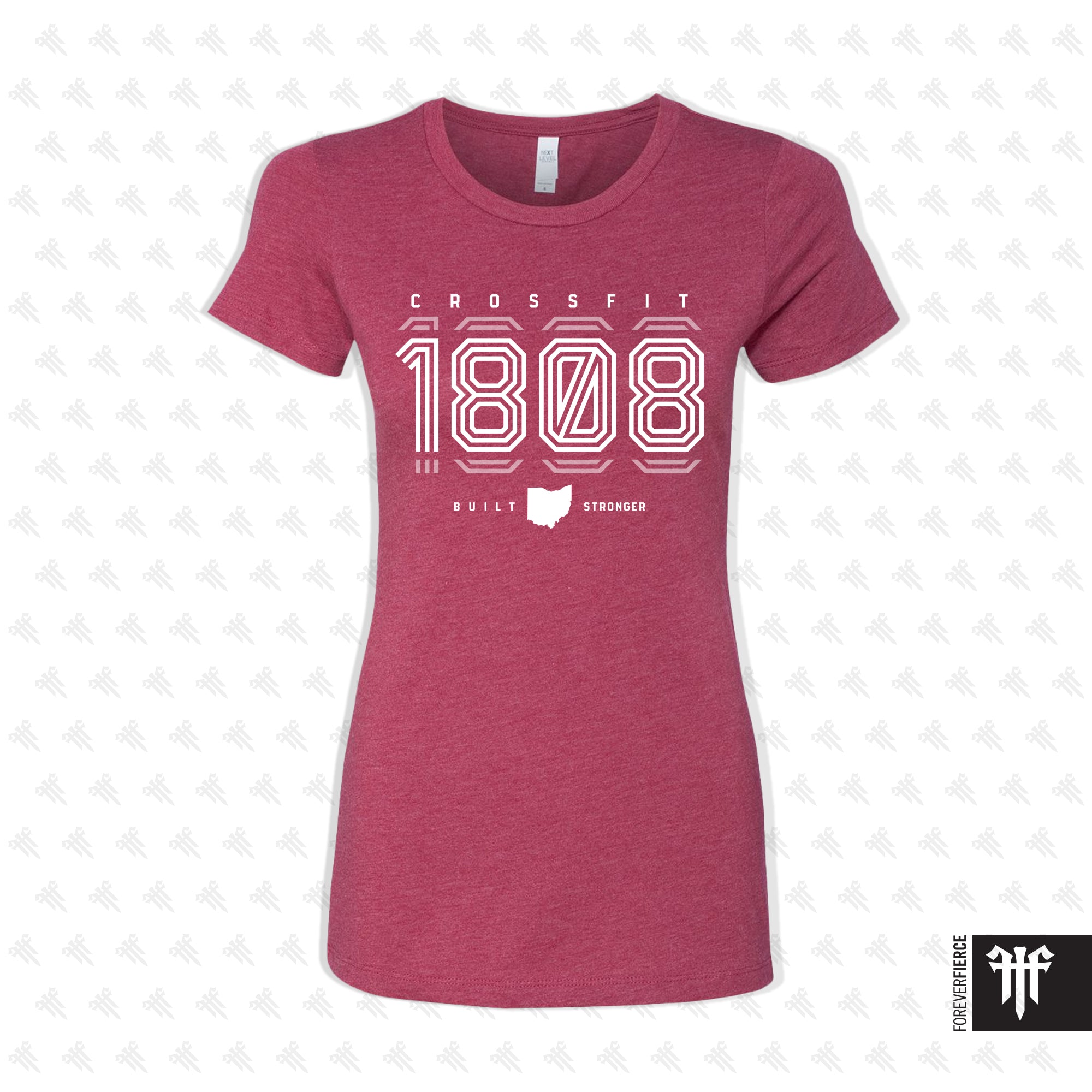 CrossFit 1808 August 2025 Womens Tee