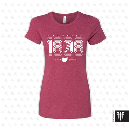 CrossFit 1808 August 2025 Womens Tee