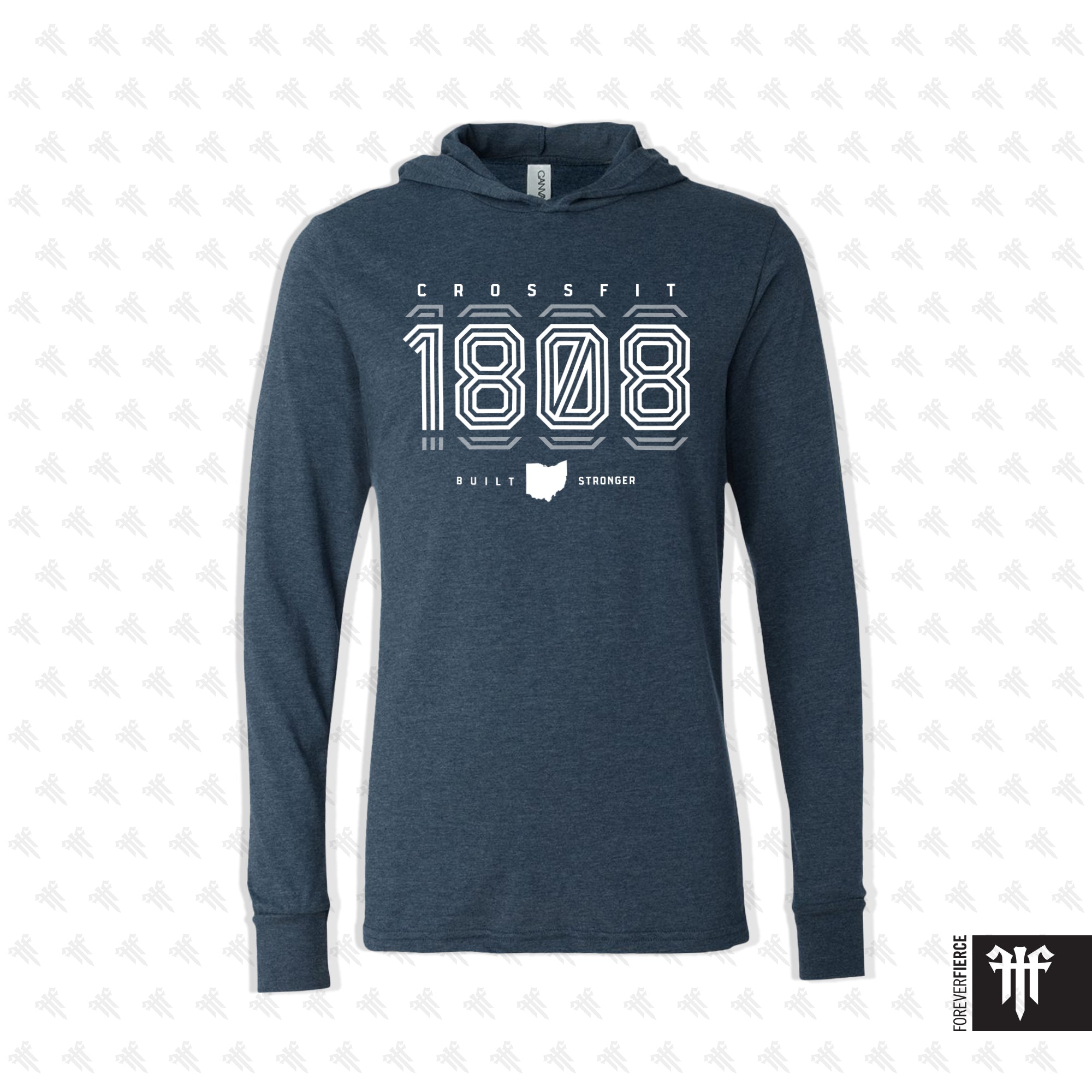 CrossFit 1808 August 2025 Longsleeve Hoodie