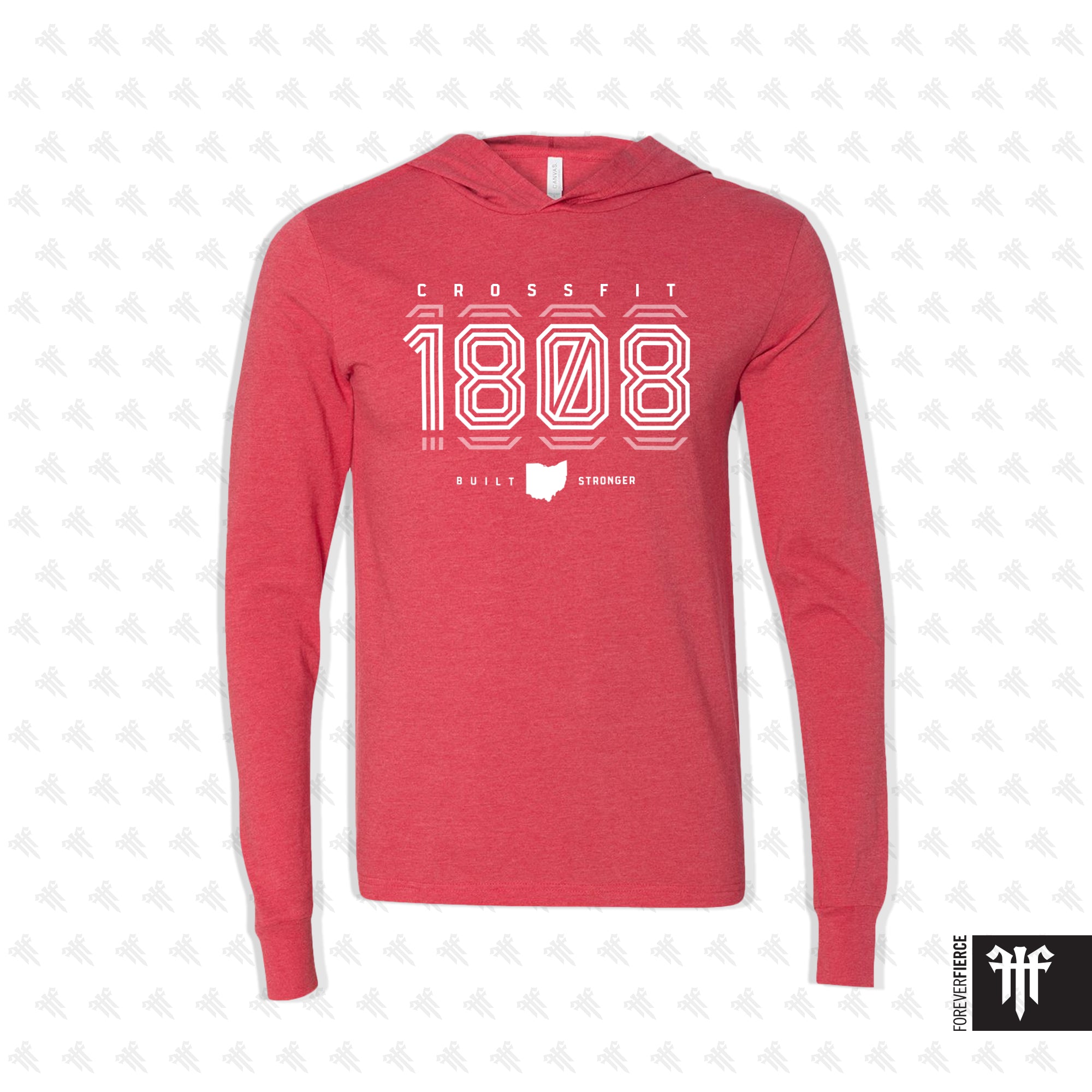 CrossFit 1808 August 2025 Longsleeve Hoodie