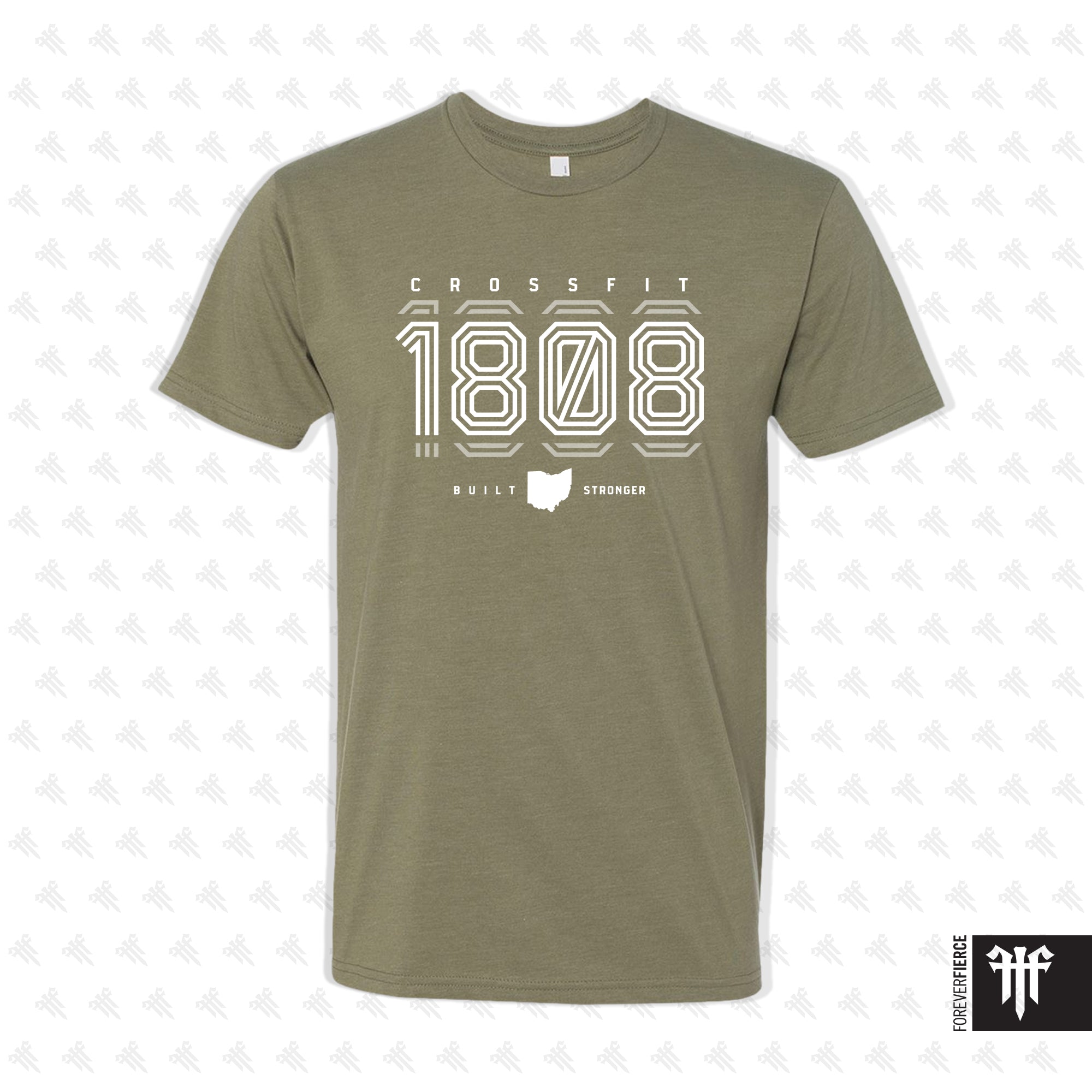 CrossFit 1808 August 2025 Mens Tee
