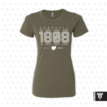 CrossFit 1808 August 2025 Womens Tee