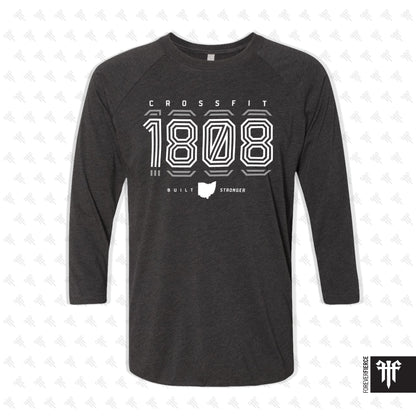 CrossFit 1808 August 2025 Baseball Tee