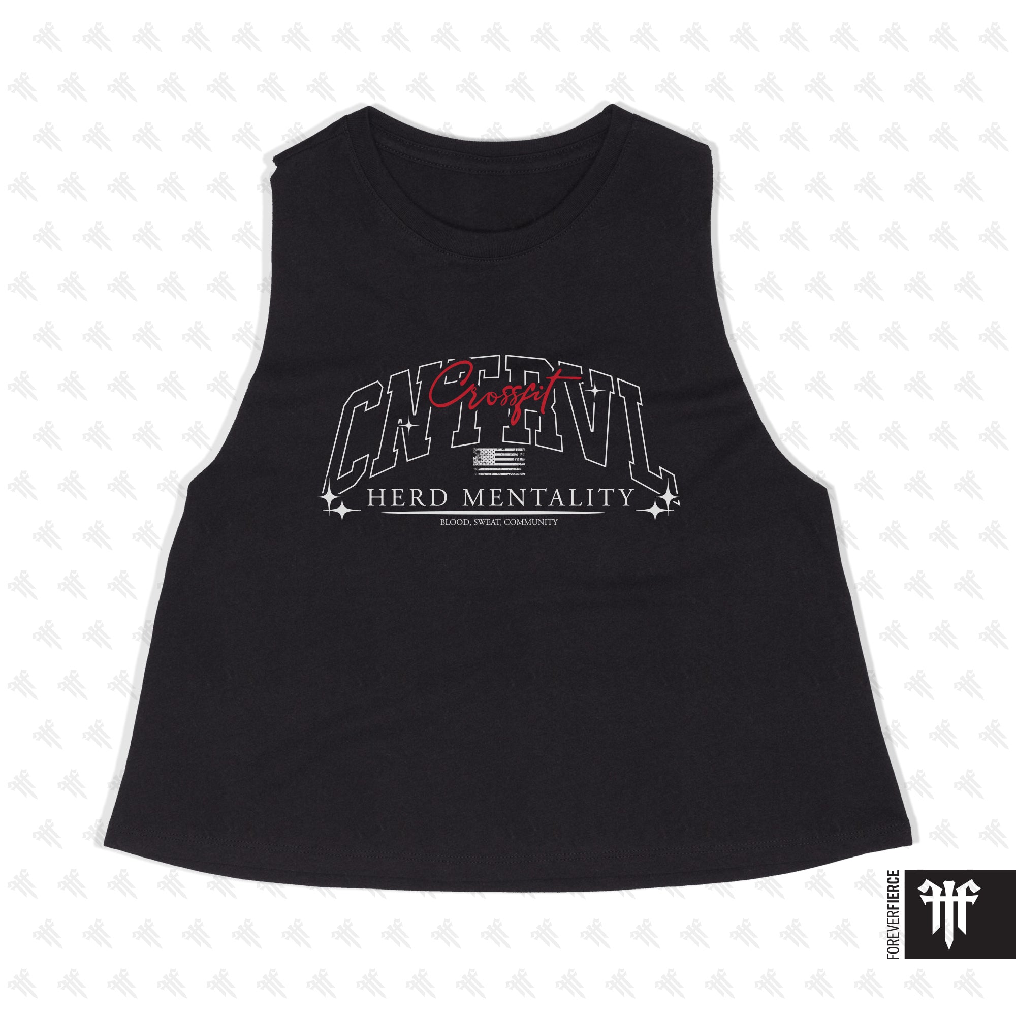 CrossFit CNTRVL September 2025 Womens Crop Tank