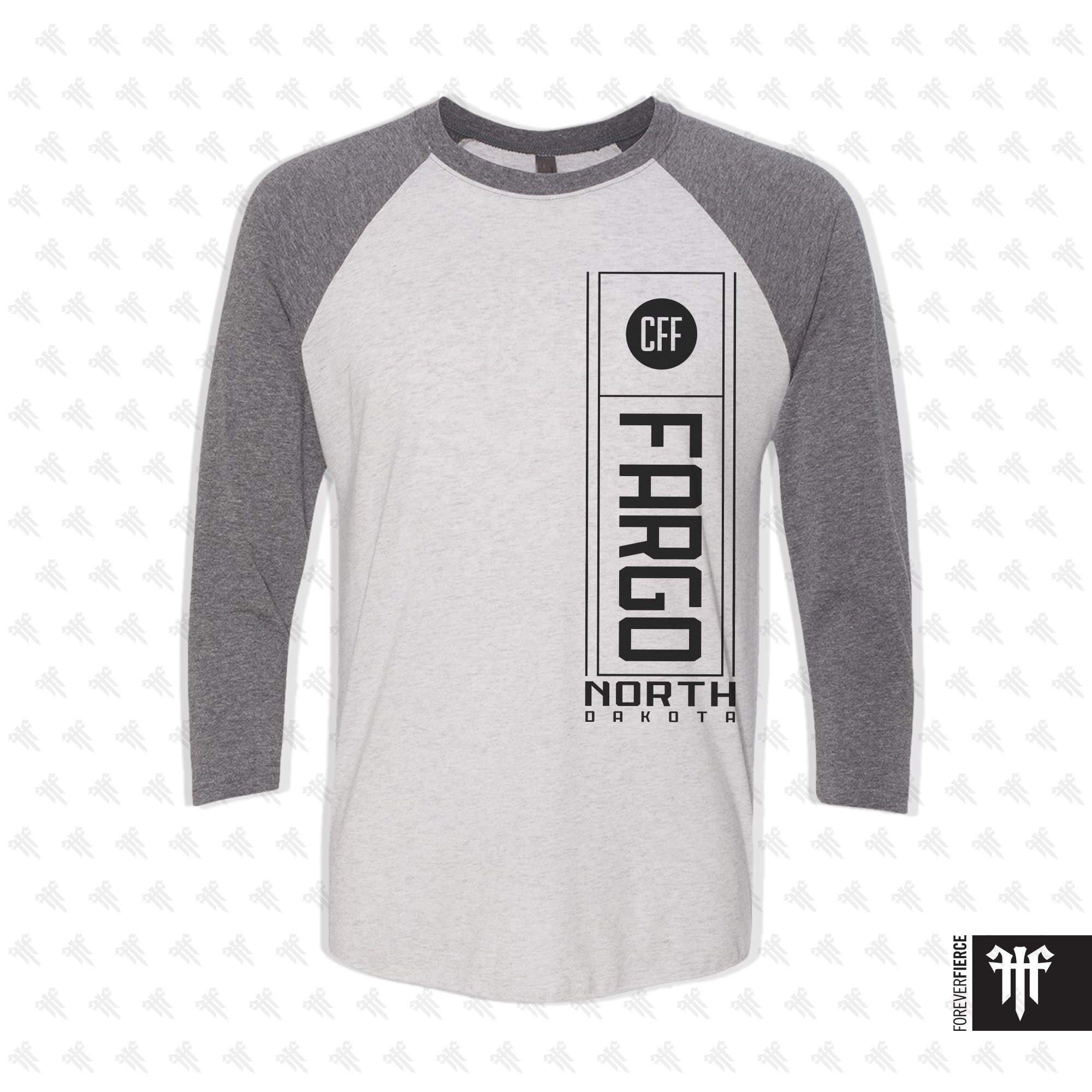 CrossFit Fargo September 2025 CFF Baseball Tee