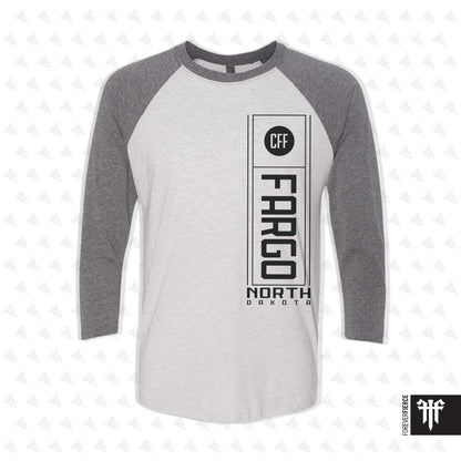 CrossFit Fargo September 2025 CFF Baseball Tee