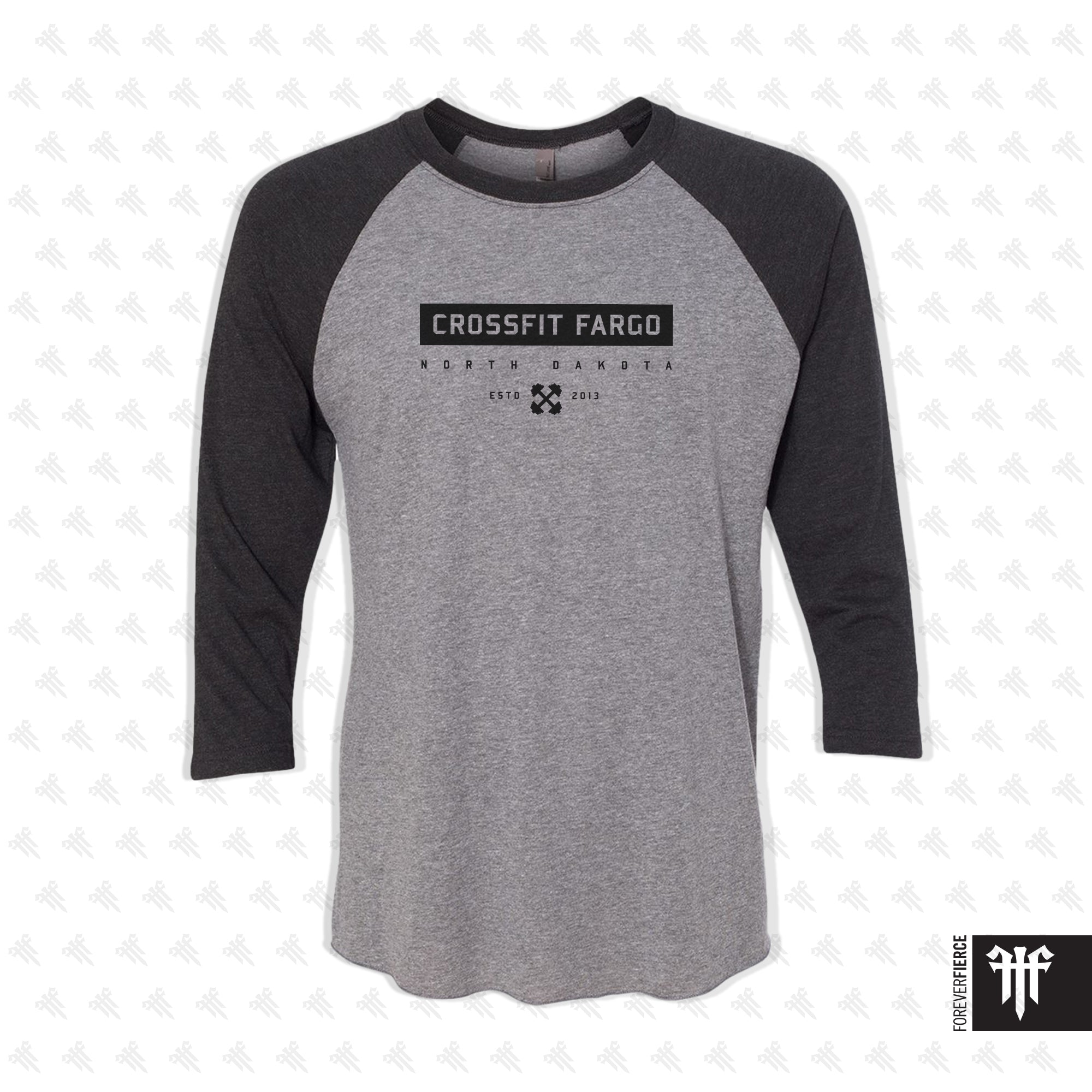 CrossFit Fargo September 2025 Baseball Tee
