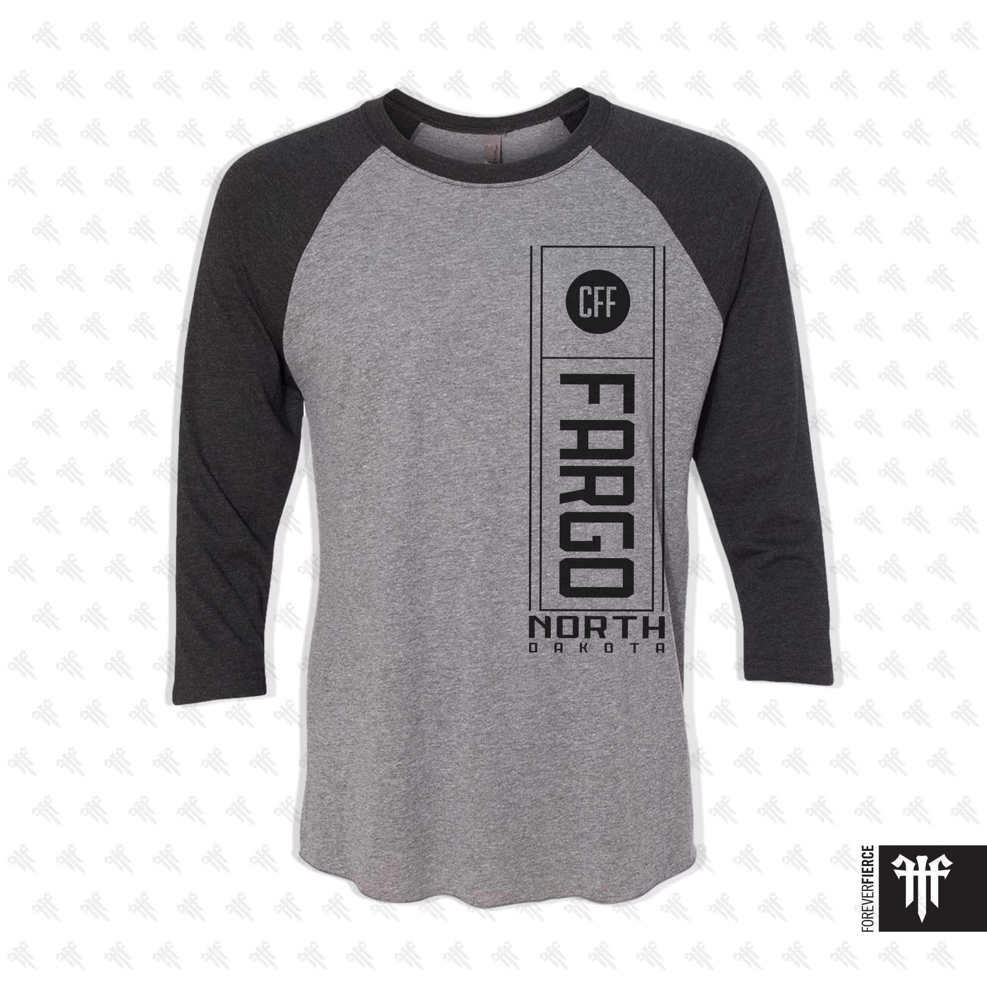 CrossFit Fargo September 2025 CFF Baseball Tee