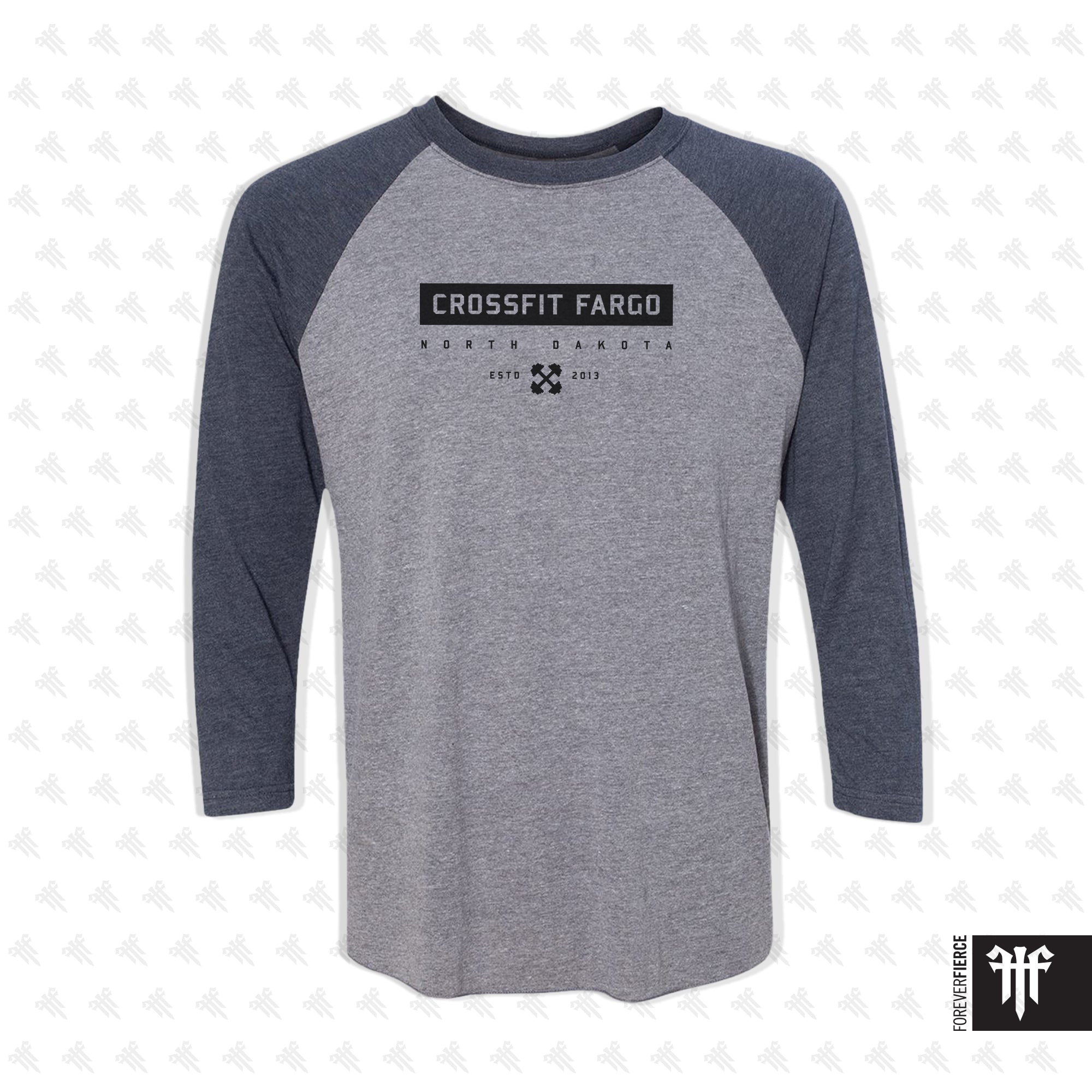 CrossFit Fargo September 2025 Baseball Tee