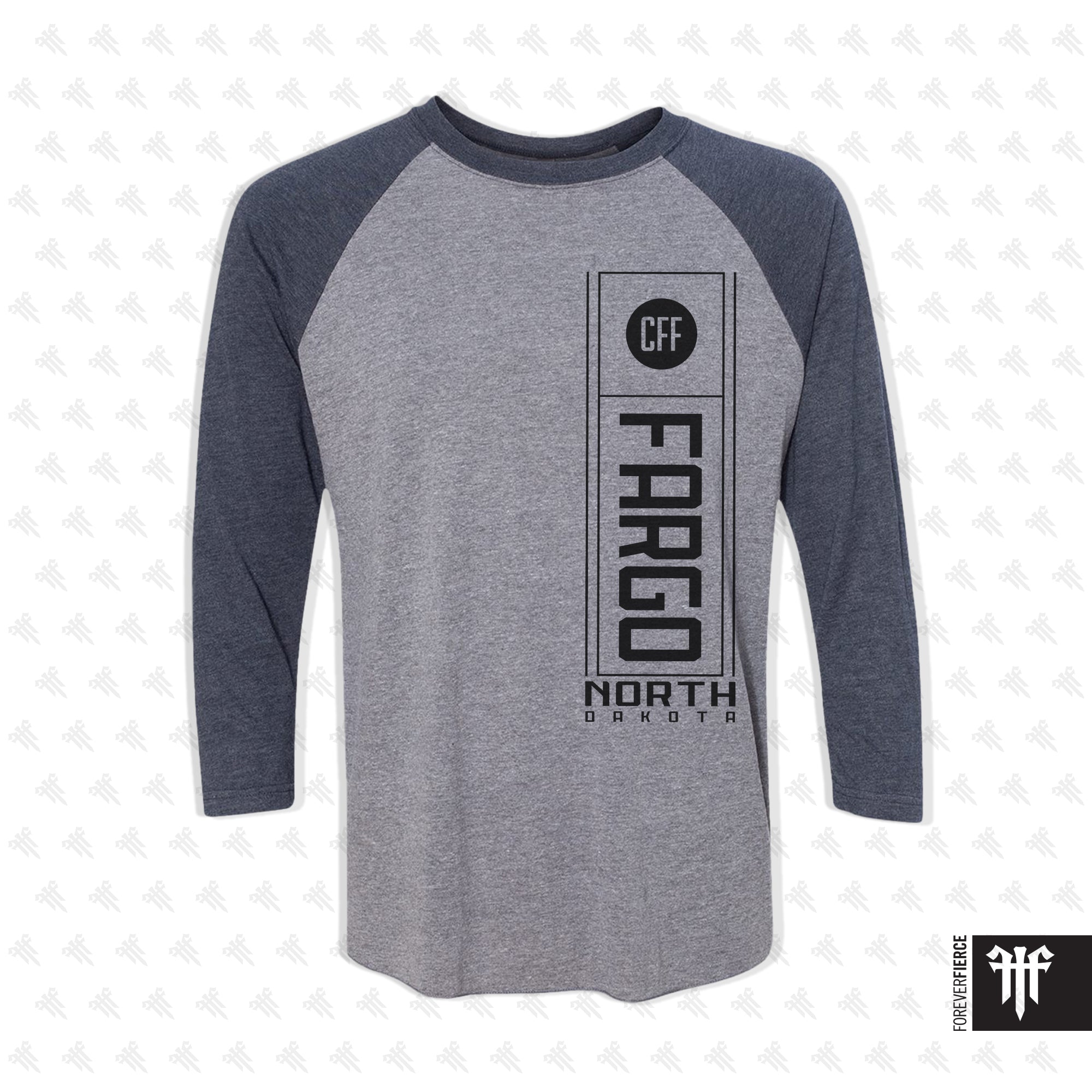 CrossFit Fargo September 2025 CFF Baseball Tee