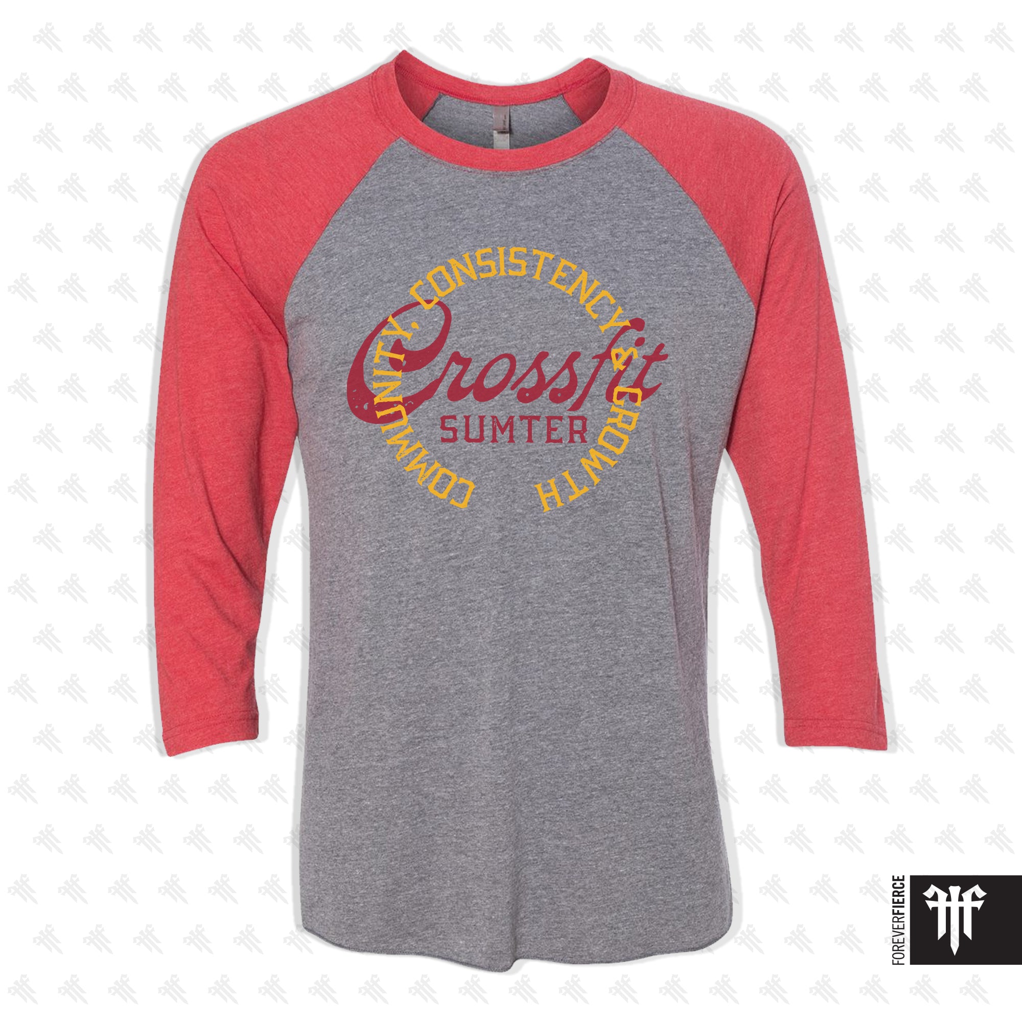 CrossFit Sumter August 2025 Baseball Tee