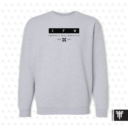 CrossFit Williamsville August 2025 Crewneck Sweatshirt