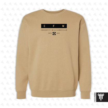 CrossFit Williamsville August 2025 Crewneck Sweatshirt
