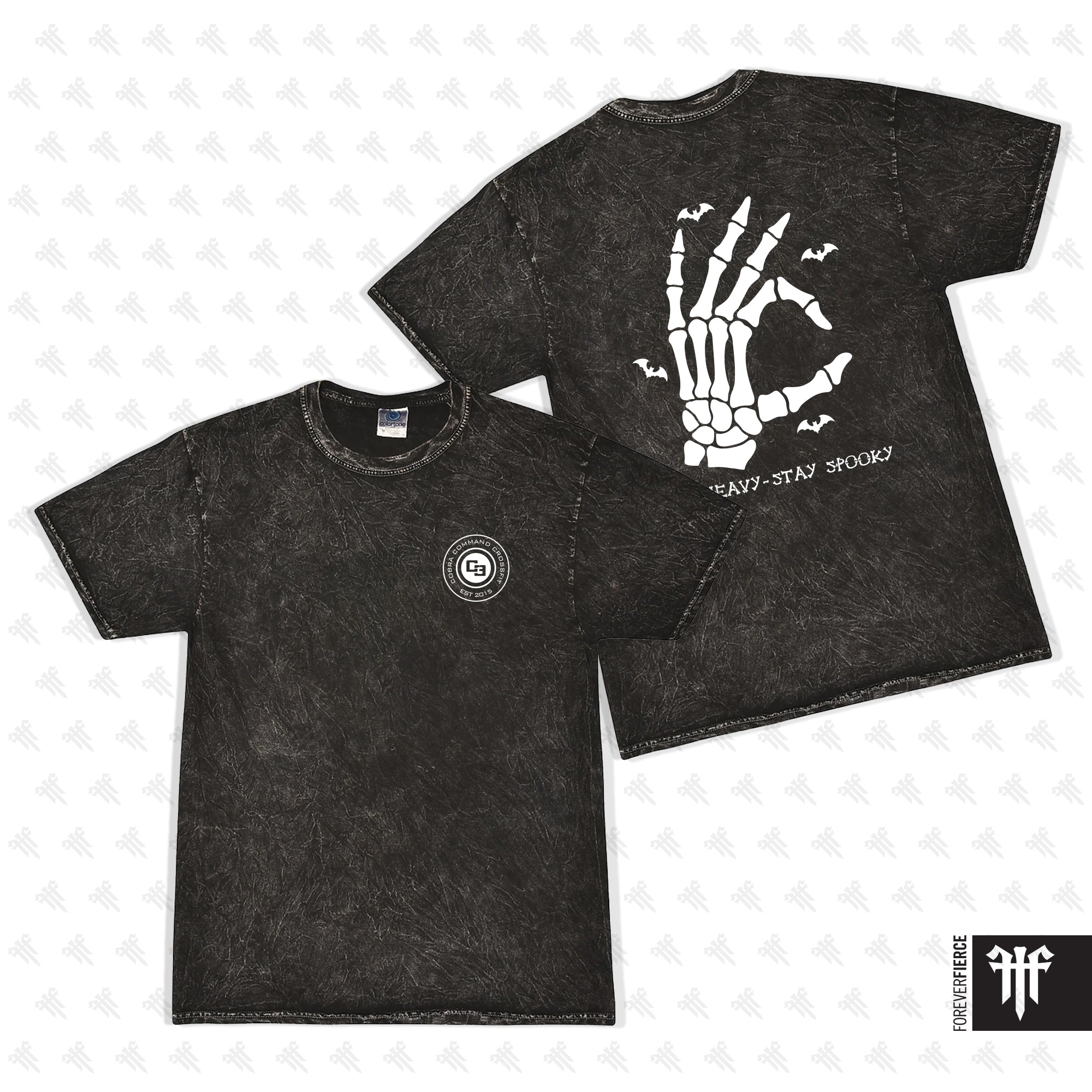 Cobra Command CrossFit September 2025 Lift Heavy Stay Spooky Tee