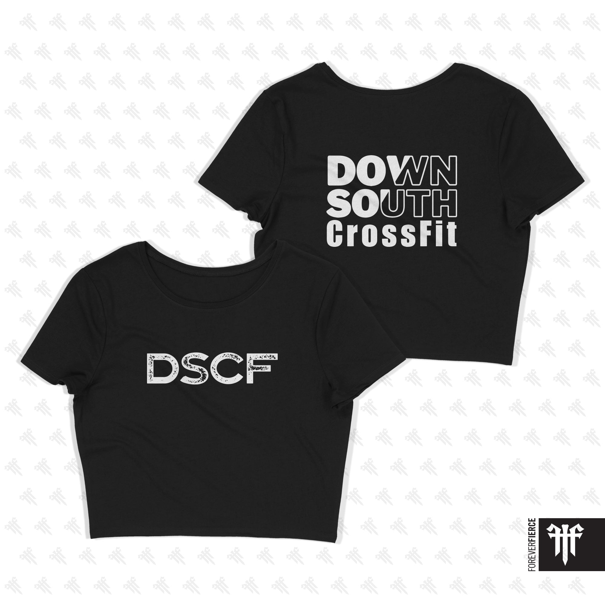 Down South CrossFit August 2025 Womens Crop Tee