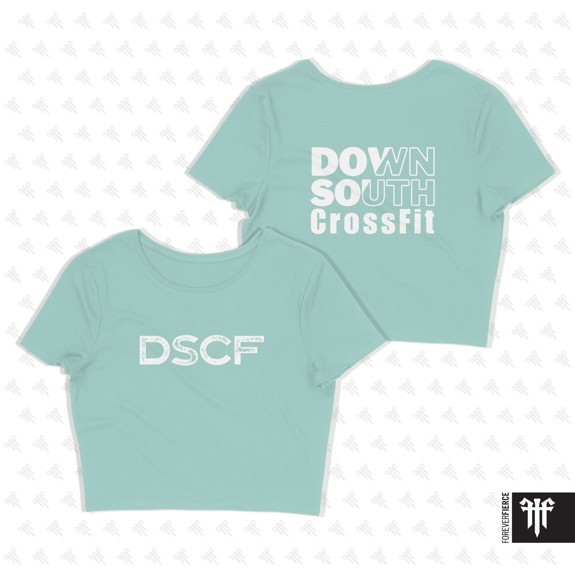 Down South CrossFit August 2025 Womens Crop Tee