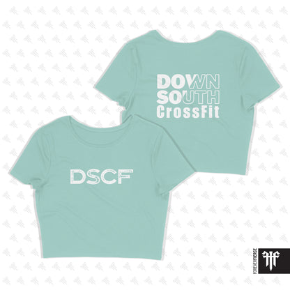 Down South CrossFit August 2025 Womens Crop Tee