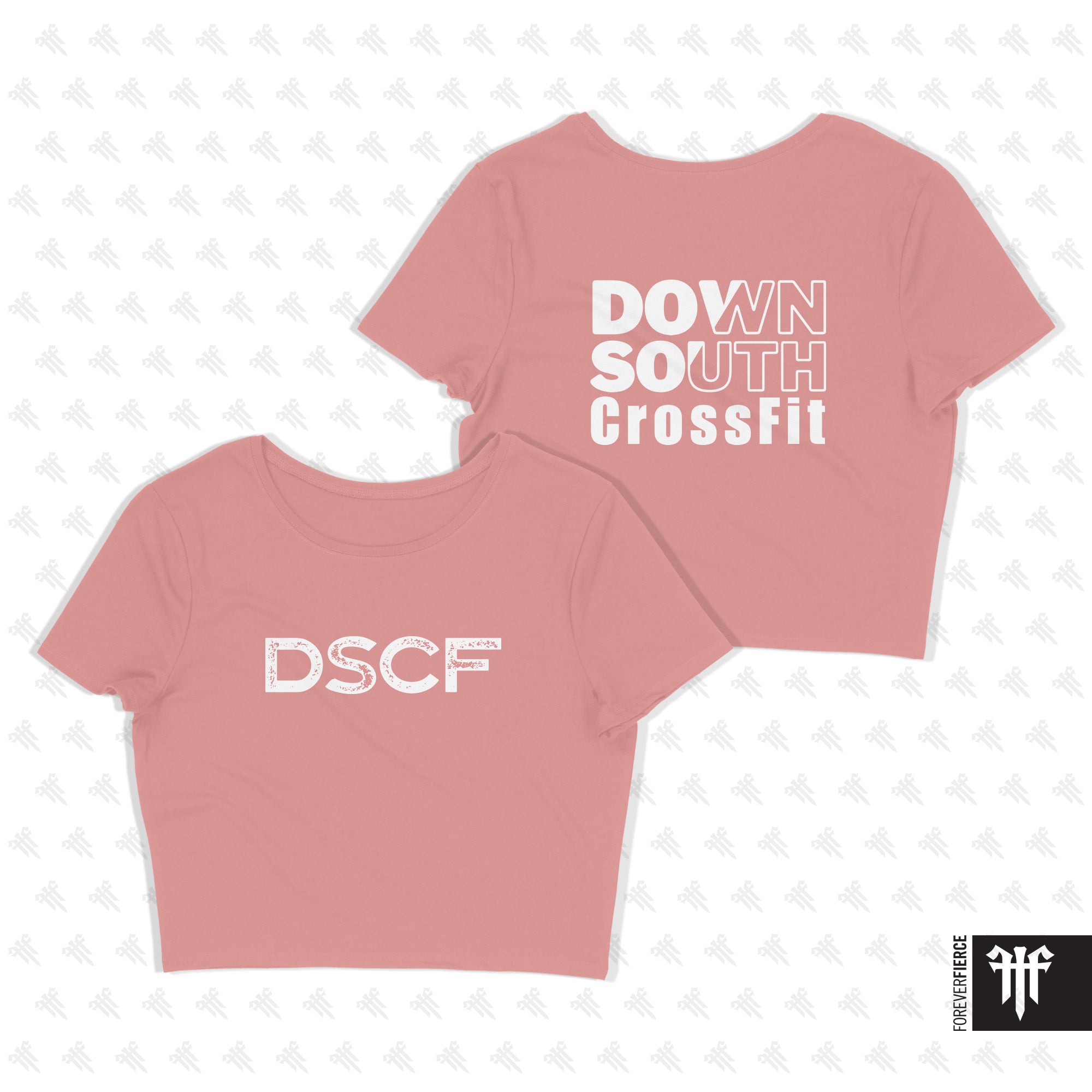 Down South CrossFit August 2025 Womens Crop Tee