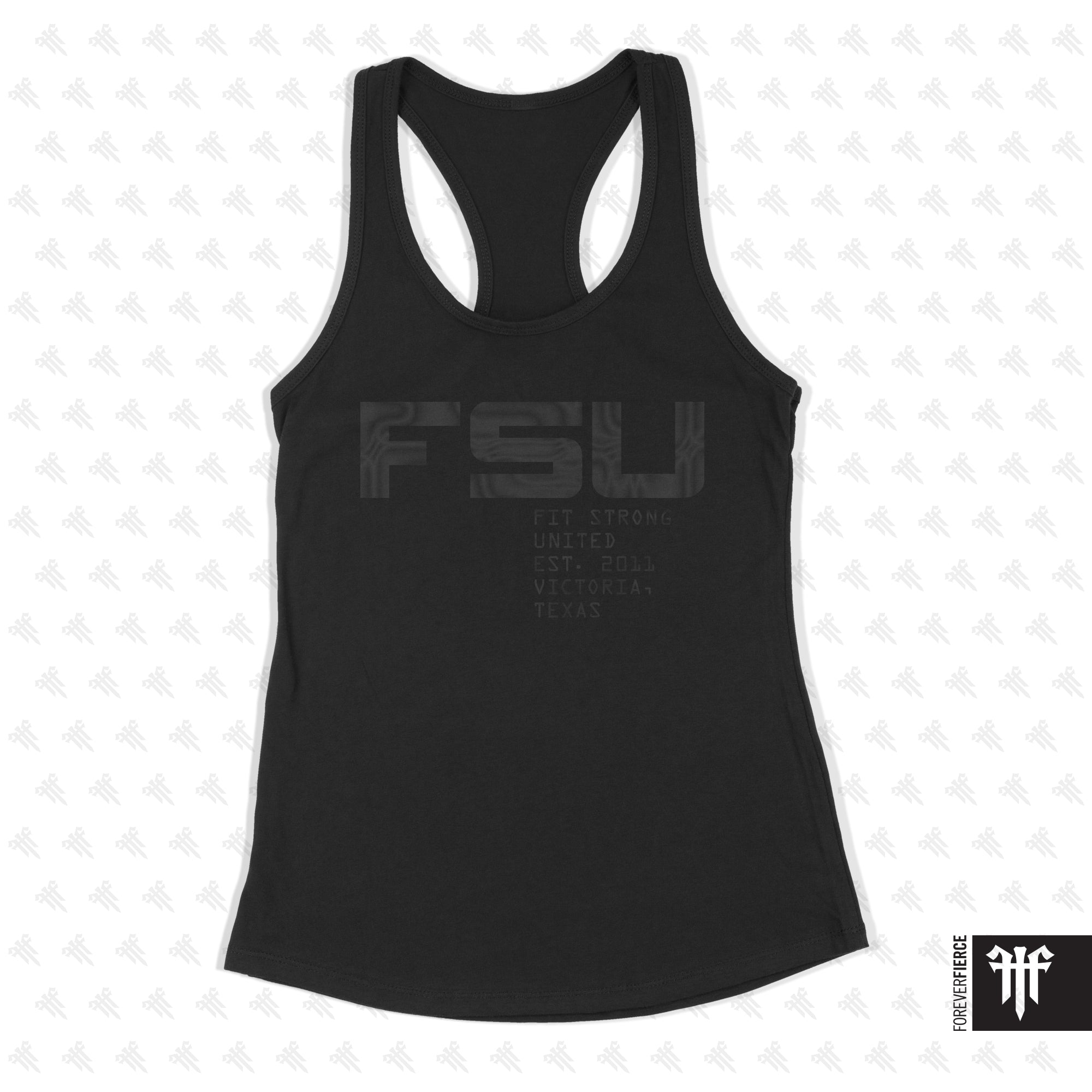 FSU CrossFit February 2025 Black Womens Racerback