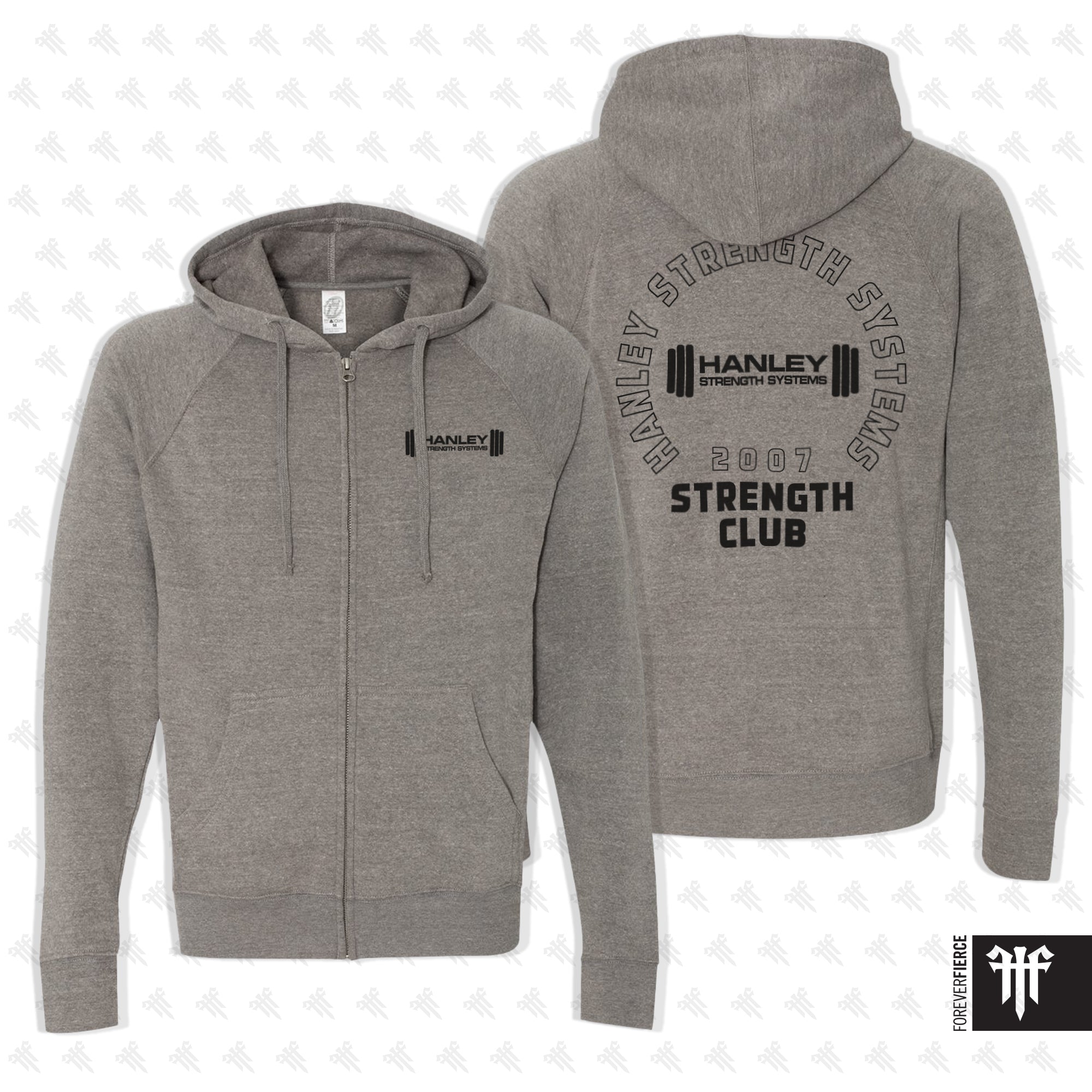 Hanley Strength Systems February 2025 Full-Zip Hoodie