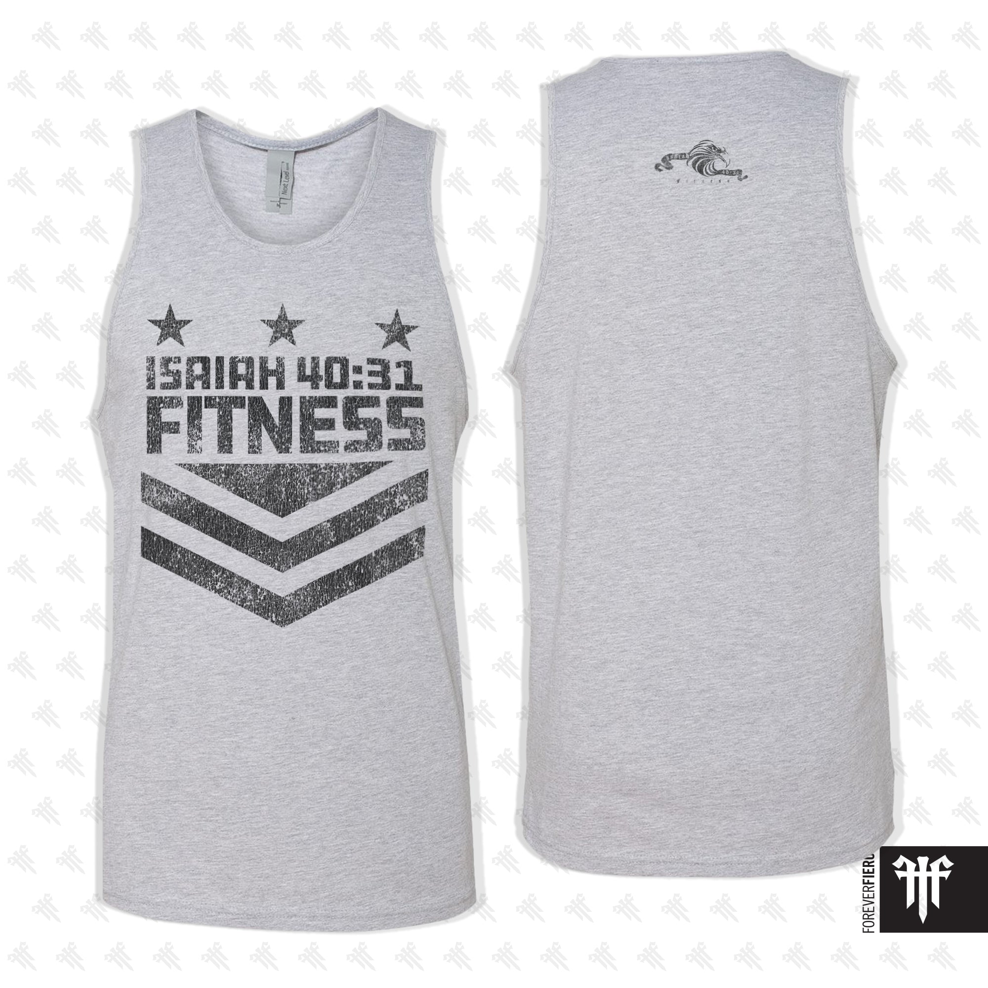 Isaiah 40:31 Fitness March 2025 Mens Muscle Tank