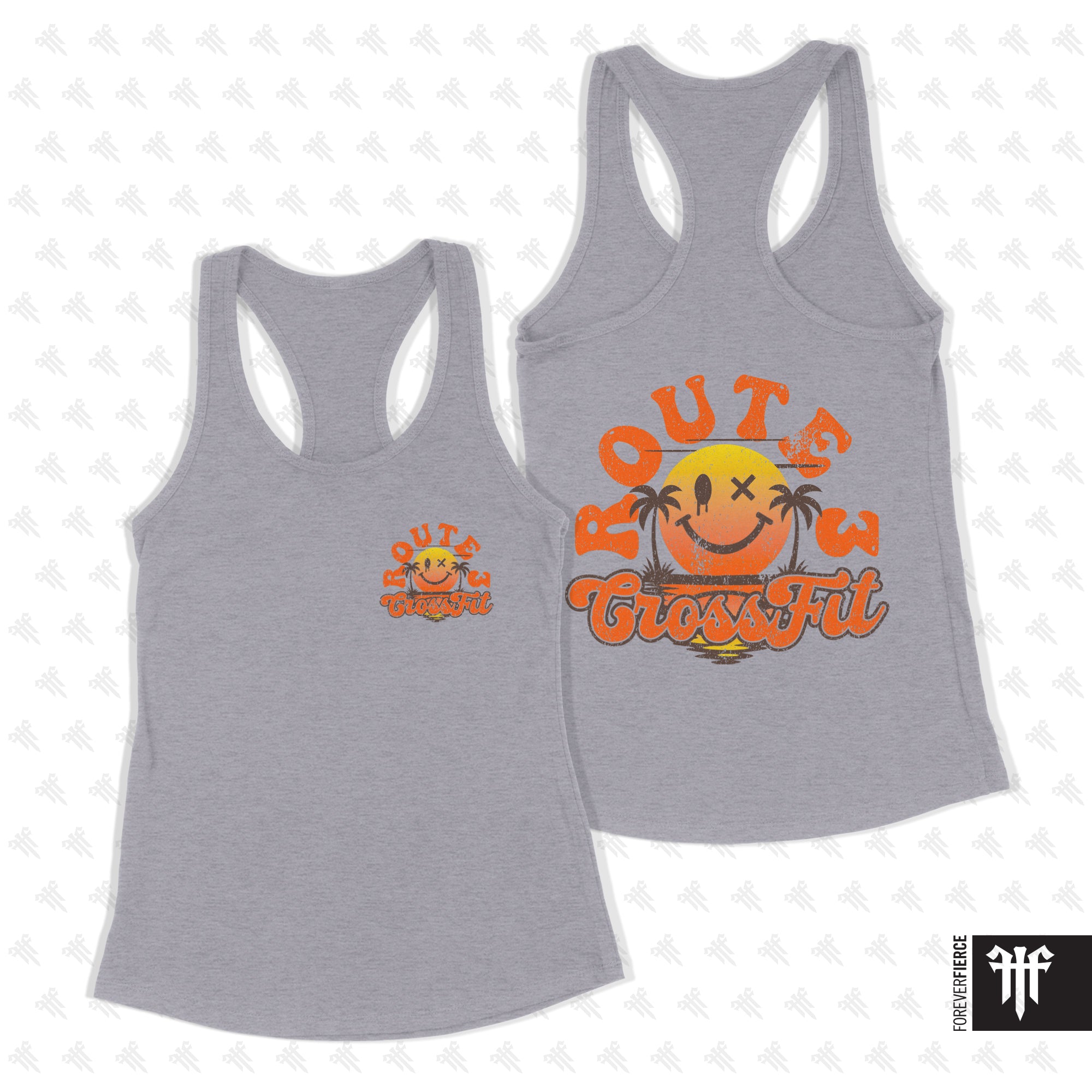 Route 3 CrossFit August 2025 Womens Racerback