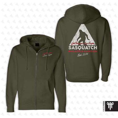 Sasquatch Strength Sammamish February 2025 Full-Zip Hoodie