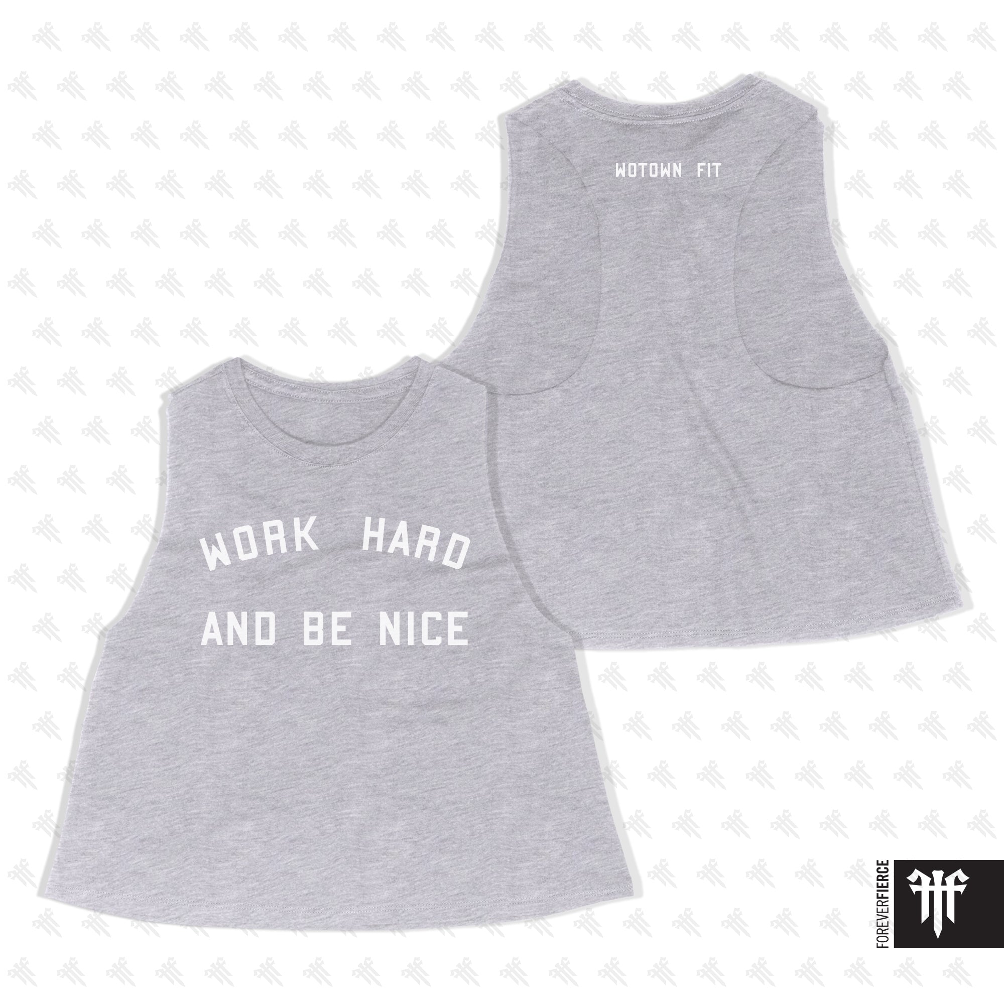Wotown Fit August 2025 Womens Crop Tank