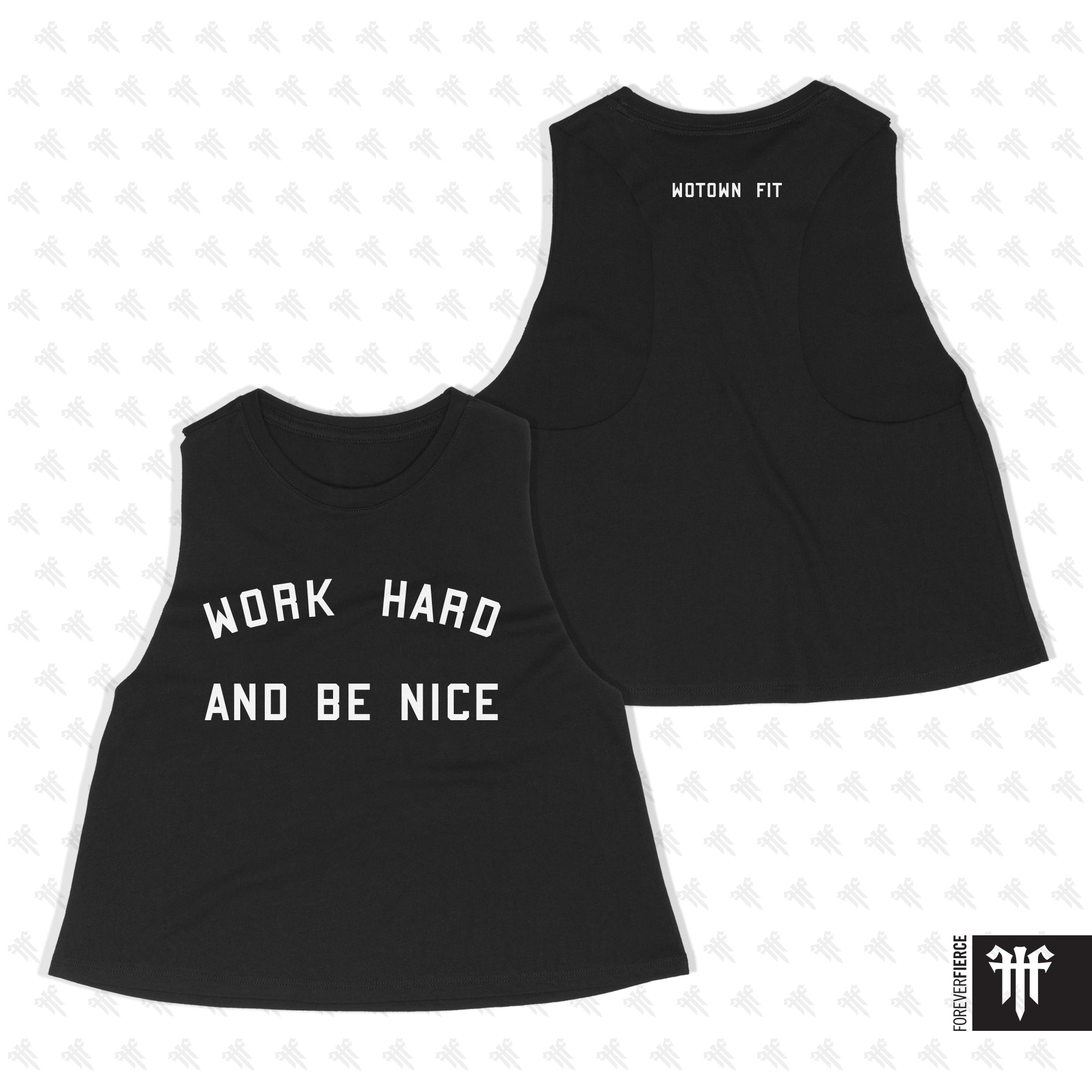 Wotown Fit August 2025 Womens Crop Tank