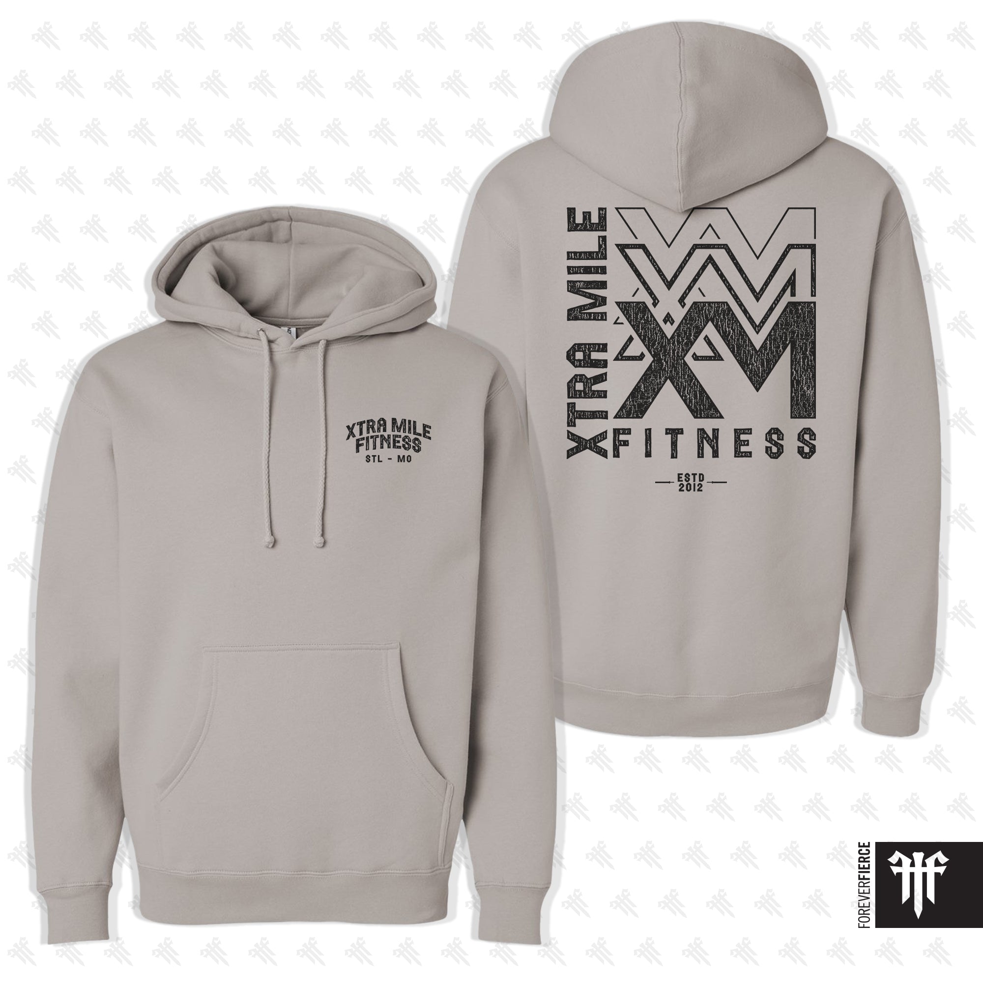 XtraMile Fitness October 2025 Pullover Hoodie