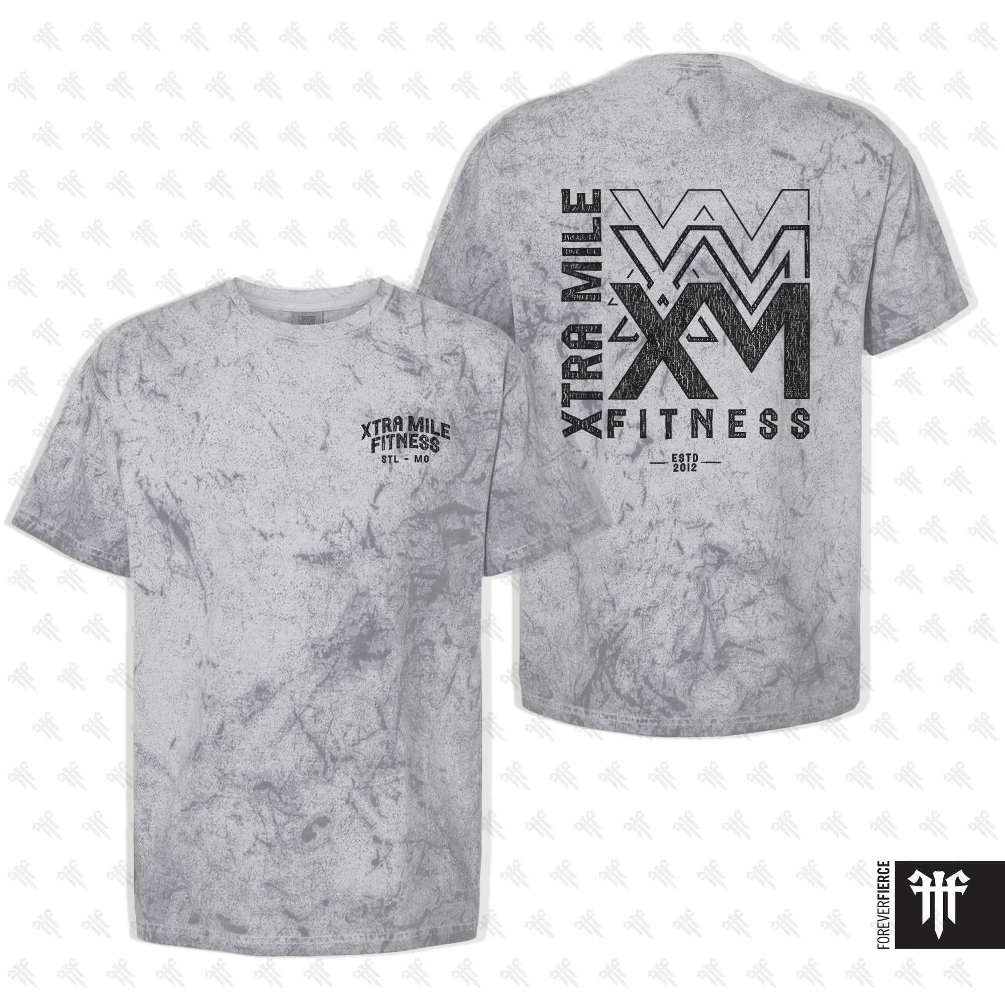 XtraMile Fitness October 2025 Colorblast Tee