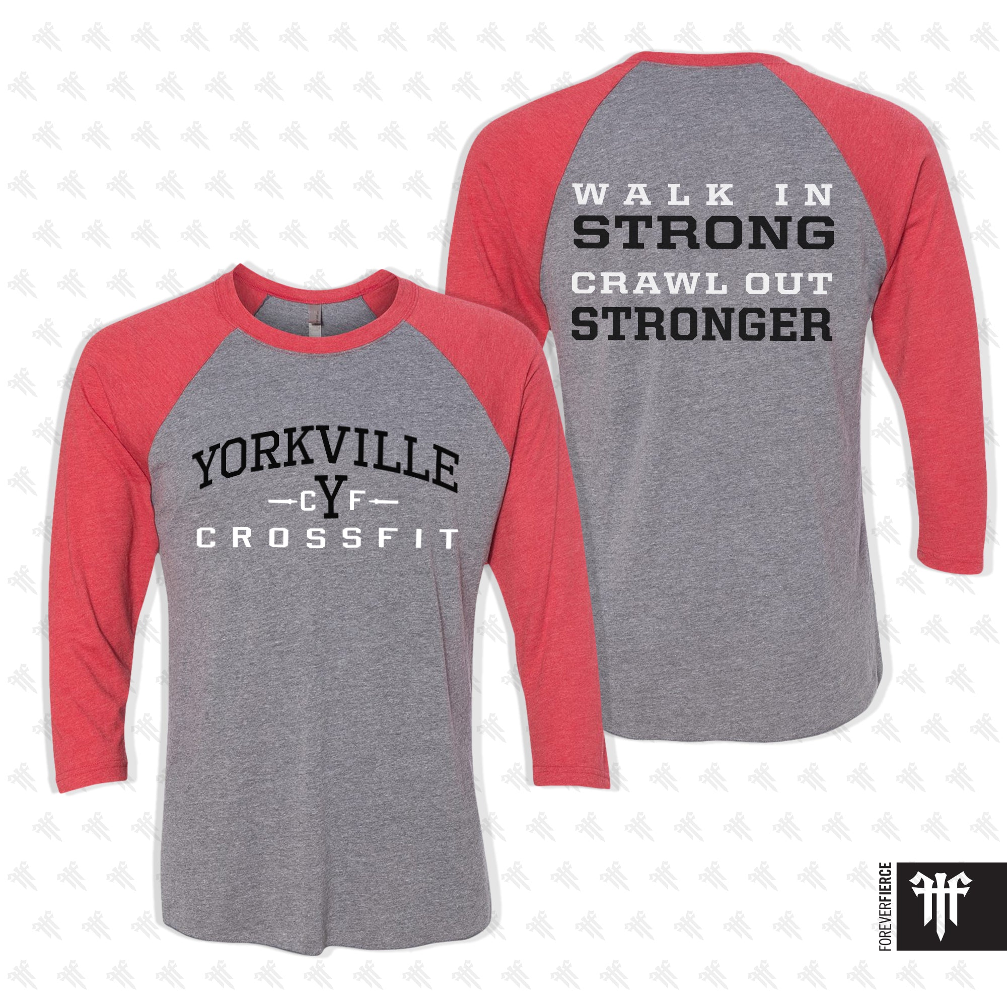 Yorkville CrossFit September 2025 Baseball Tee